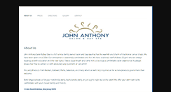 Desktop Screenshot of johnanthonysalon.net